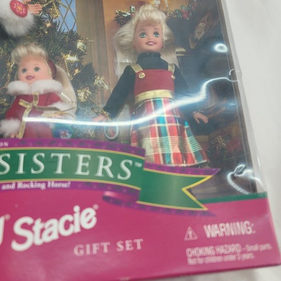 1998 Mattel Barbie Kelly Stacie Holiday Sister Girl Fashion Doll Gift Set - Picture 3 of 14